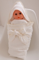 Lits 天然原棉 嬰兒包巾(傳統型) - 詳細資料